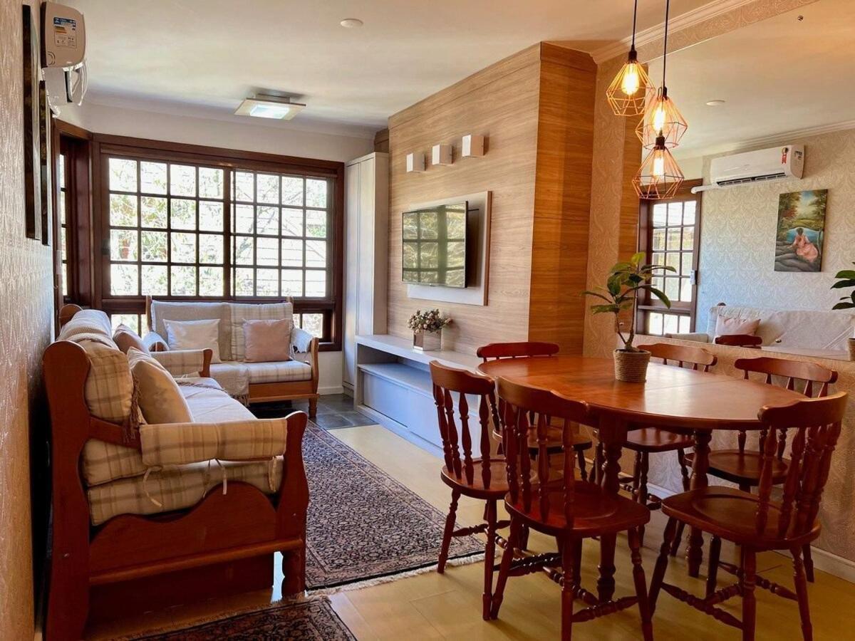 Apartamento San Pietro Centro 3 Dorm By Achei Temporada Gramado Eksteriør bilde