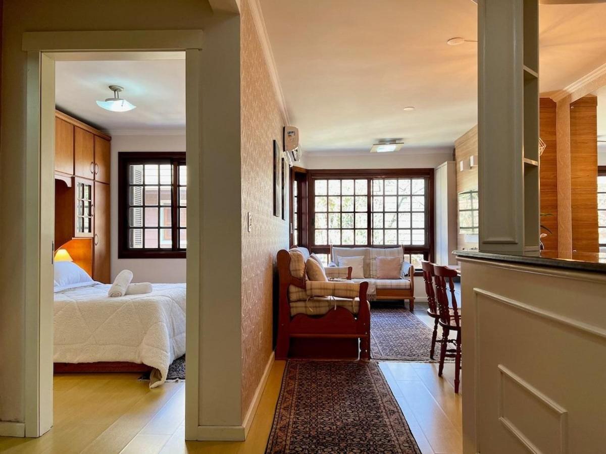 Apartamento San Pietro Centro 3 Dorm By Achei Temporada Gramado Eksteriør bilde